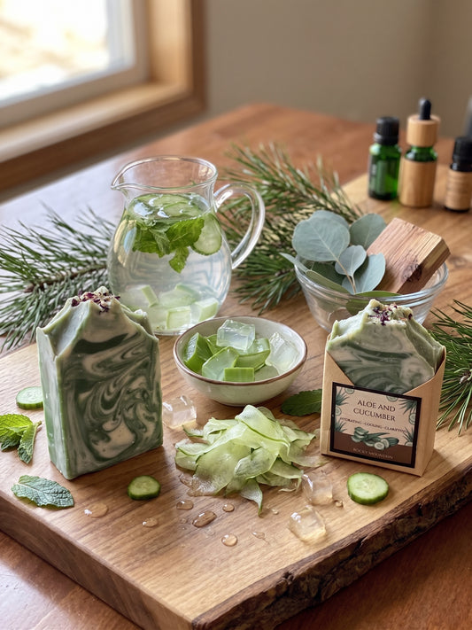 Aloe and Cucumber Soap
