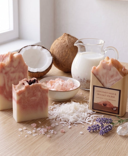 Coconut Milk and Sea Salt Bar