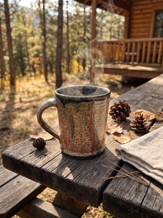Rustic Ember Speckled Mug