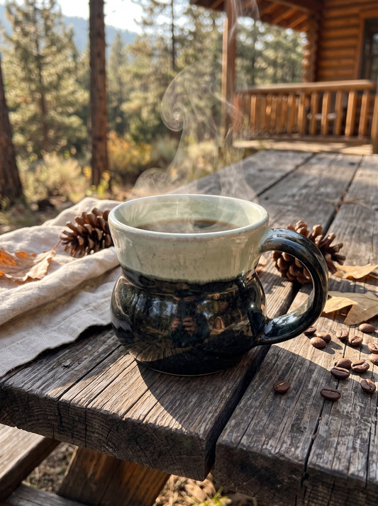 Midnight Forest Belly Mug