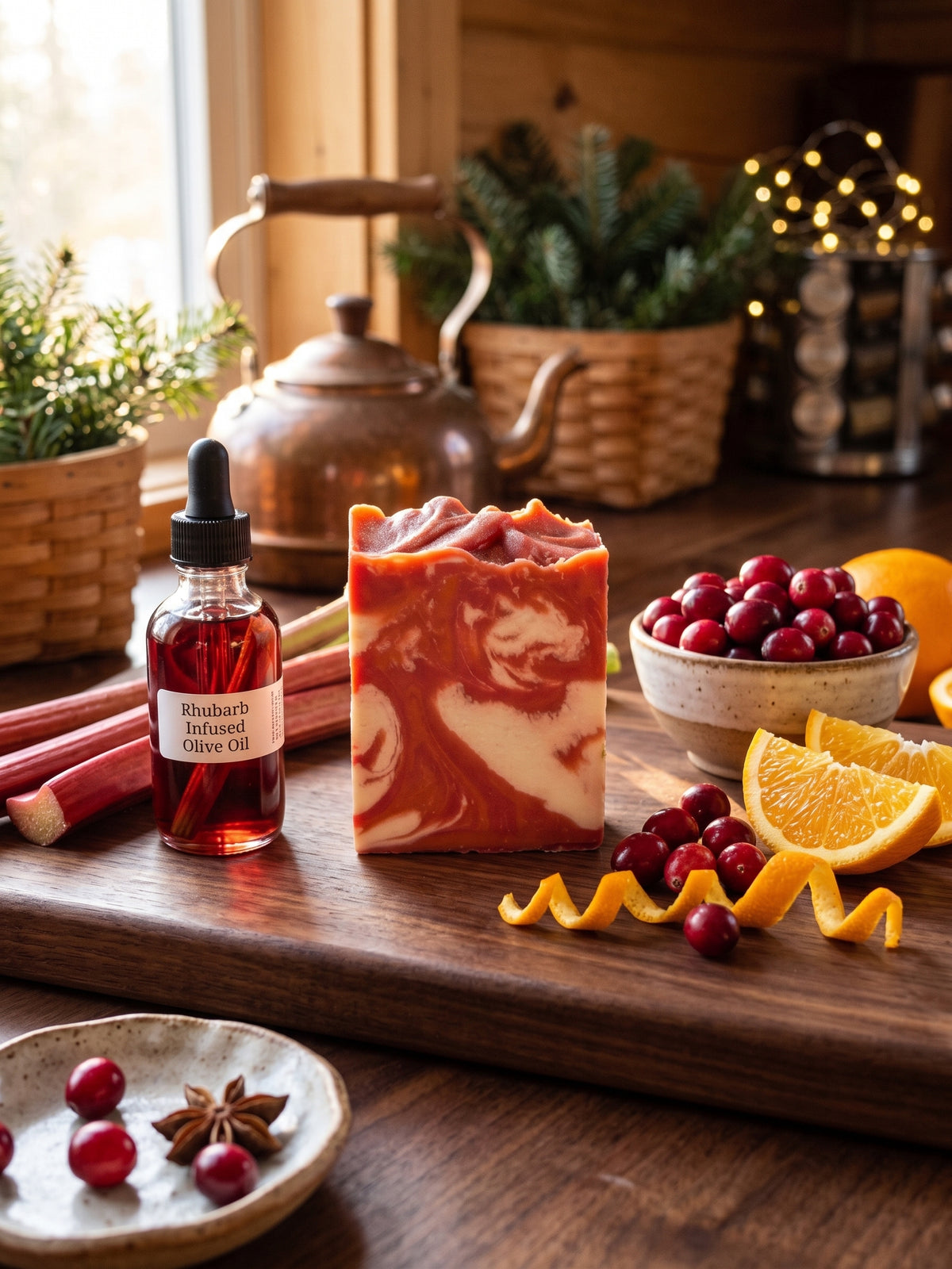 Himalayan Rhubarb Sandalwood and Citrus Soap