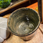 Handcrafted, Wheel-Thrown Container Candle- Small Vessel, Black/Brown Glazed Designs Top- 5.5oz Luxury, Long-Burning Soy Wax- Phthalate Free Fragrance